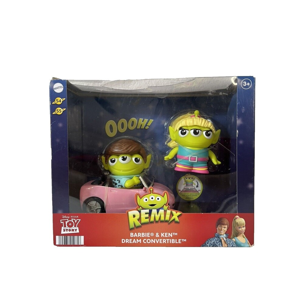 Pixar Alien Remix Barbie & Ken Dream Convertible